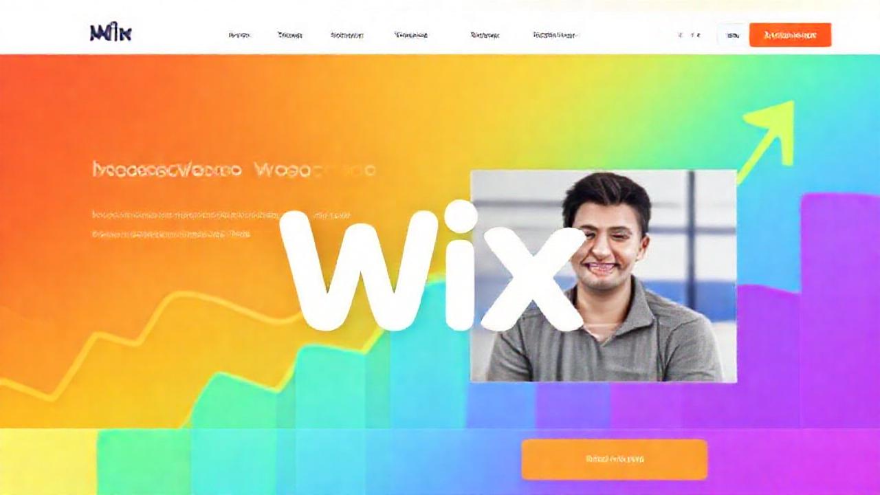 Wix ofrece un diseño web dinámico y optimista